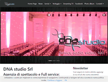 Tablet Screenshot of dnastudio.it